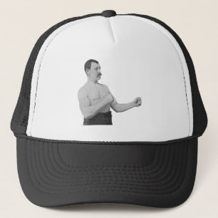 Te Manly Man Meme Trucker Pet