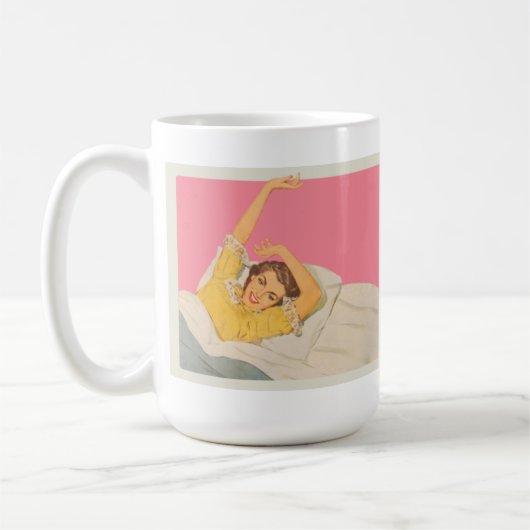 Te  om te werken. koffiemok (Links)