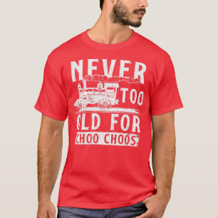 Te oude treinen t-shirt
