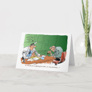 Te oude verjaardagskaart verkrijgen kaart