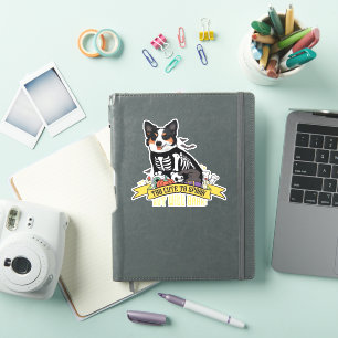 Te Schattig om Bang Te Maken Maar Zal Schattige Ha Sticker
