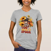 Te schattig om spook-schattig Koe Halloween-pompoe T-shirt (Voorkant)