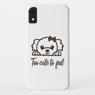 Te schattig om te falen(4) iPhone XR hoesje