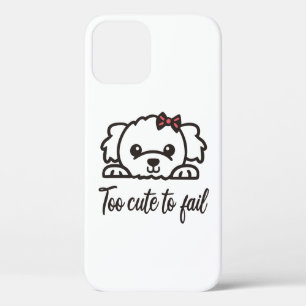 Te schattig om te falen(4) iPhone 12 hoesje