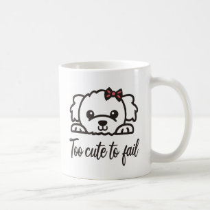 Te schattig om te falen(4) koffiemok
