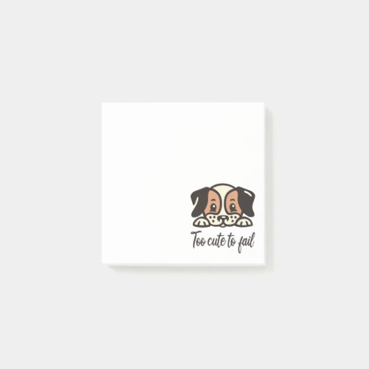 Te schattig om te falen post-it® notes (Voorkant)
