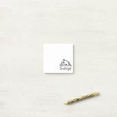 Te schattig om te falen post-it® notes (Op bureau)