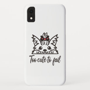 Te schattig om te mislukken iPhone XR hoesje