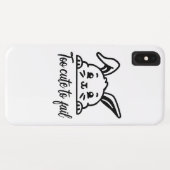 Te schattig om te mislukken Case-Mate iPhone case (Achterkant (horizontaal))