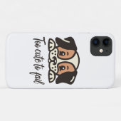 Te schattig om te mislukken Case-Mate iPhone case (Achterkant (horizontaal))