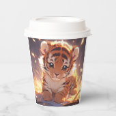 Te schattig papieren bekers (Voorkant)