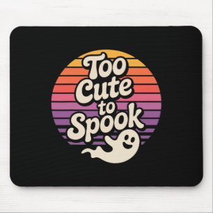 Te Schattige om spook grappig Halloween Gezegde Muismat