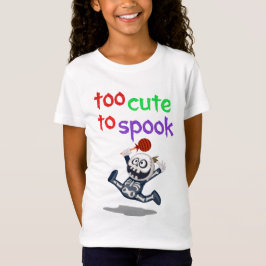 Te Schattige om spook - Grappige Halloween Skeleto T-shirt