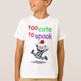 Te Schattige om spook - Grappige Halloween Skeleto T-shirt