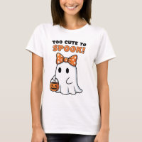 Te Schattige voor Spook! Kawaii Ghost Halloween T-