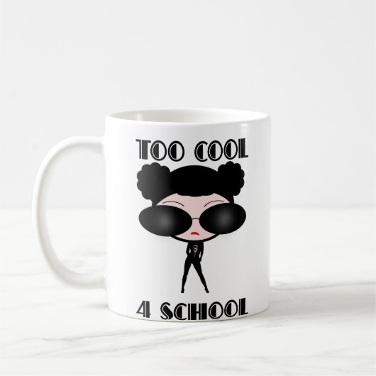Te school 4 koffiemok (Links)