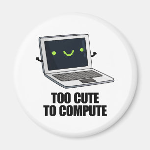 Te snel om te berekenen hoe grappige notebookcompu magneet