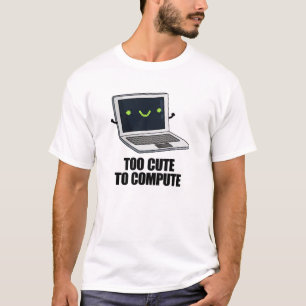 Te snel om te berekenen hoe grappige notebookcompu t-shirt