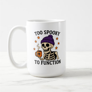 Te spooky om te functioneren koffiemok