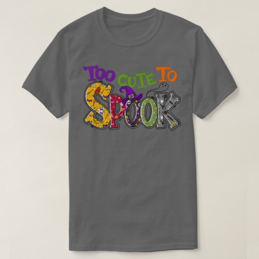Te stuiten op spektakel met Vibes Spooky Season Fu T-shirt (Design voorkant)
