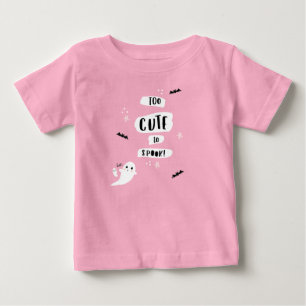 Te stutten naar Spook Baby Halloween Shirt