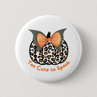 Te stutten naar Spook Ronde Button 5,7 Cm