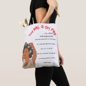 Te veel bagage meenemen! draagtas (Dichtbij)