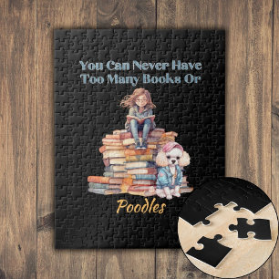 Te veel boeken of poedels legpuzzel