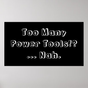 Te veel energieprogramma's... Nah. Slogan. Poster