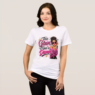 Te veel glamour Tri-Blend shirt