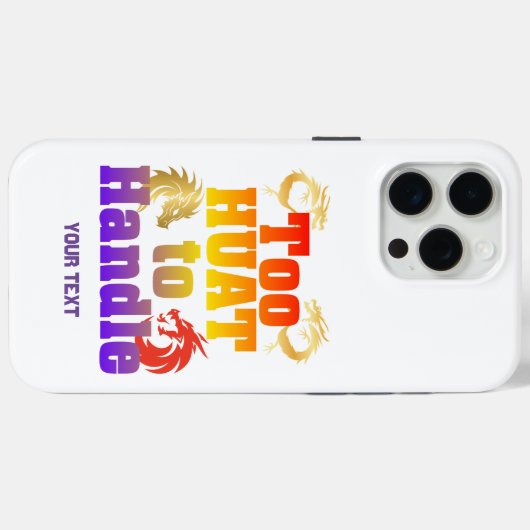 Te veel hutjes om te verwerken Case-Mate iPhone case (Achterkant (horizontaal))