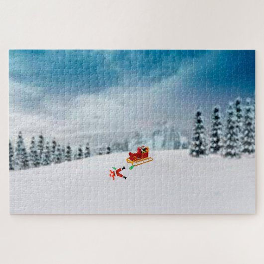 Te veel kerst juichen puzzel (Horizontaal)