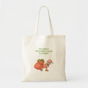 Te veel Kerstplezier om te dragen! Salami Tote Bag