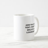 Te veel maandag niet genoeg koffie GraphicLoveShop Koffiemok (Voorkant rechts)