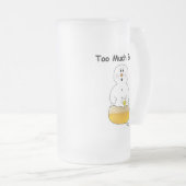 Te veel Mok voor bier (Voorkant rechts)