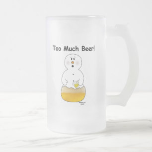 Te veel Mok voor bier