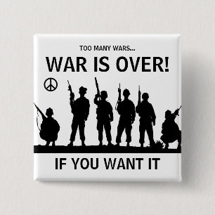 Te veel oorlogen Button