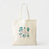 Te veel Planten Canvas tas (Voorkant)