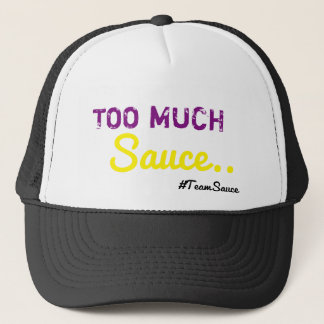 Te veel Sauce Trucker Hat Pet