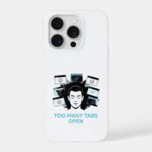 Te veel tabbladen geopend iPhone 15 pro hoesje