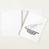 Te veel te weinig slecht voor de gezondheid Choles Planner (Display)