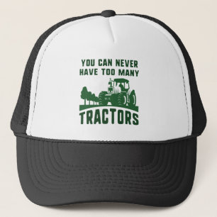 Te veel tractoren trucker pet