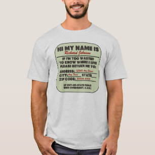 Te verspild. Stuur me alsjeblieft terug T-shirt