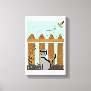 Te vruchtbaar canvas afdruk