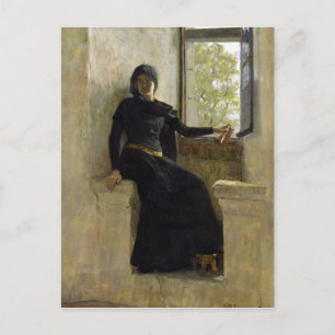 Te wachten, vóór 1905 briefkaart