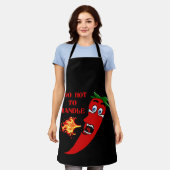 Te warm om te hanteren  schort (Gedragen)