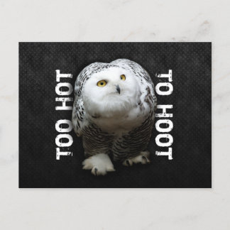 Te warm tot op de hoogte briefkaart