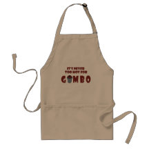 Te warm voor Gumbo Louisiana Cajun Apron