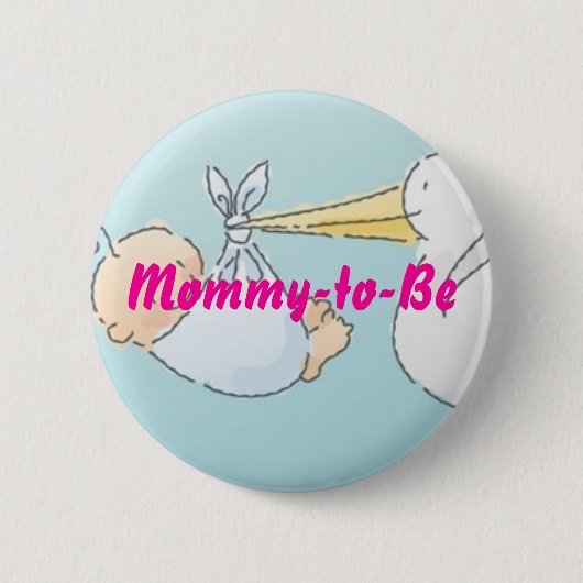 Te worden mammie ronde button 5,7 cm (Voorkant)