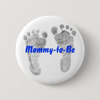 Te worden mammie ronde button 5,7 cm